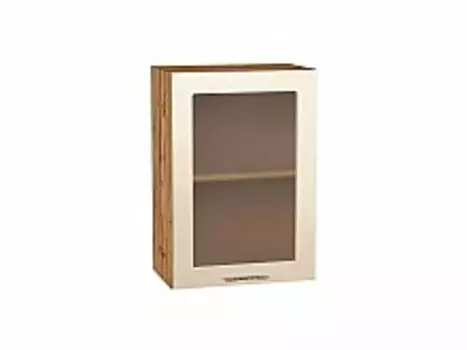 Шкаф верхний с 1-ой остекленной дверцей Валерия-М