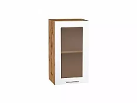 Шкаф верхний с 1-ой остекленной дверцей Валерия-М