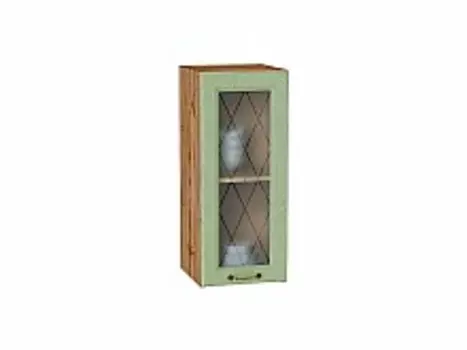 Шкаф верхний с 1-ой остекленной дверцей Ницца