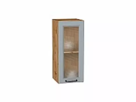 Шкаф верхний с 1-ой остекленной дверцей Ницца