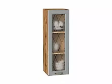 Шкаф верхний с 1-ой остекленной дверцей Ницца