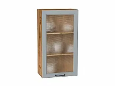 Шкаф верхний с 1-ой остекленной дверцей Ницца