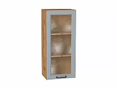 Шкаф верхний с 1-ой остекленной дверцей Ницца