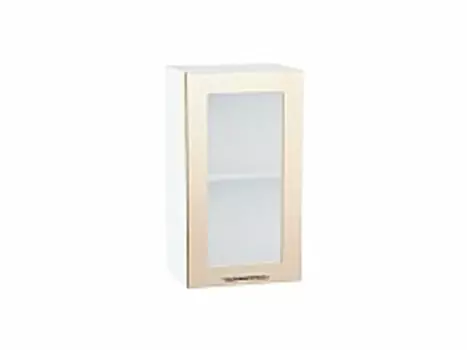 Шкаф верхний с 1-ой остекленной дверцей Валерия-М