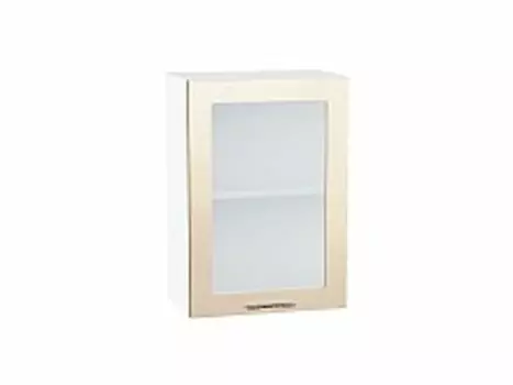 Шкаф верхний с 1-ой остекленной дверцей Валерия-М