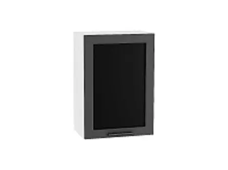 Шкаф верхний с 1-ой остекленной дверцей Глетчер