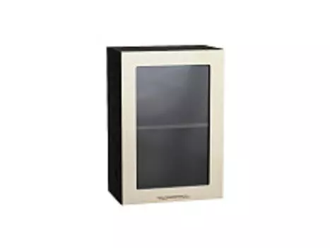 Шкаф верхний с 1-ой остекленной дверцей Валерия-М