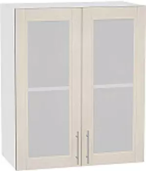 Шкаф верхний с 2-мя остекленными дверцами Сканди В 609 | 60 см