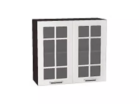 Шкаф верхний с 2-мя остекленными дверцами Прага