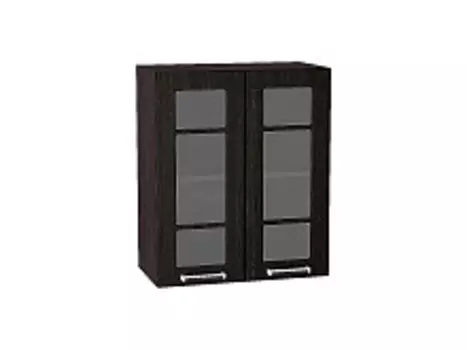 Шкаф верхний с 2-мя остекленными дверцами Прага