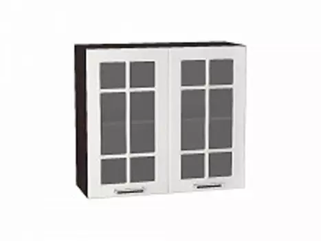 Шкаф верхний с 2-мя остекленными дверцами Прага