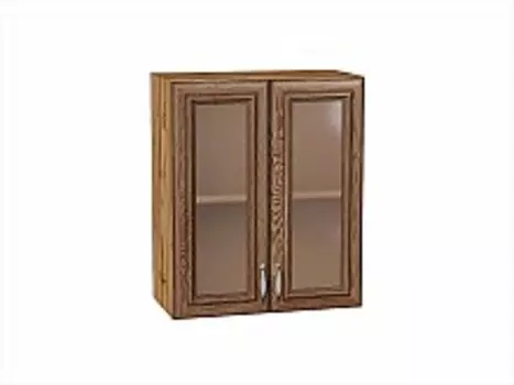 Шкаф верхний с 2-мя остекленными дверцами Шале