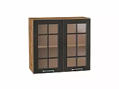 Шкаф верхний с 2-мя остекленными дверцами Прага