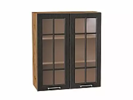 Шкаф верхний с 2-мя остекленными дверцами Прага