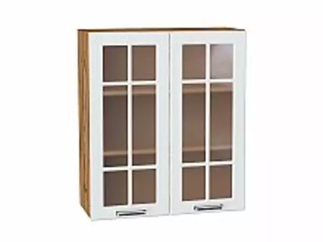 Шкаф верхний с 2-мя остекленными дверцами Прага