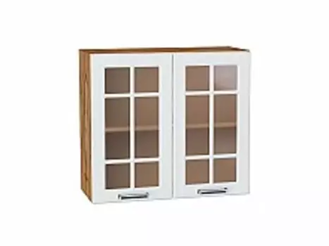 Шкаф верхний с 2-мя остекленными дверцами Прага