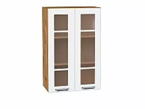 Шкаф верхний с 2-мя остекленными дверцами Прага