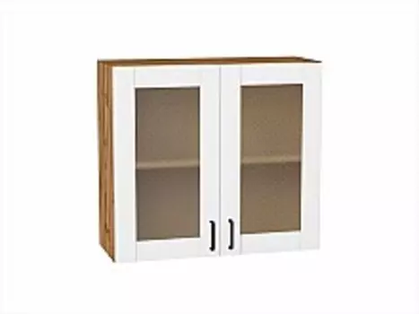 Шкаф верхний с 2-мя остекленными дверцами Лофт