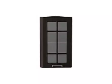 Шкаф верхний торцевой остекленный Прага ВТ 230