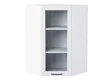 Шкаф верхний угловой остекленный Барселона