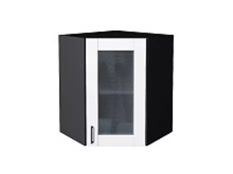 Шкаф верхний угловой остекленный Лофт