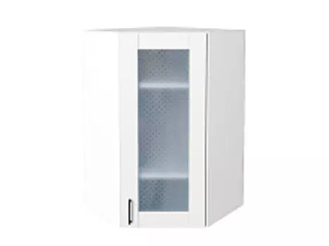 Шкаф верхний угловой остекленный Лофт