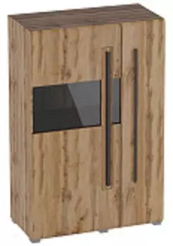 Шкаф-витрина двухдверный Ницца | 89,8 см