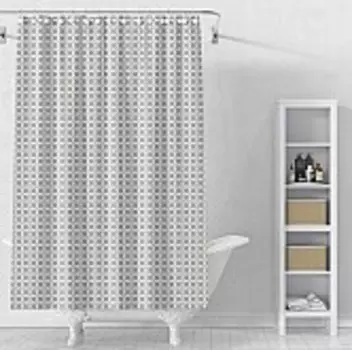 Штора для ванной Delphinium Уно ПВХ 180х180см