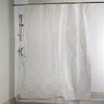 Штора PEVA Белые круги, 180 х 200 см