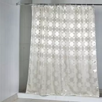 Штора жаккардовая для душа Космос, 180 х 200 см