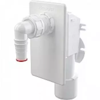 Сифон Alcaplast для стиральной машины под штукатурку APS
