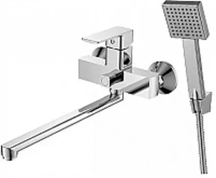 Смеситель DECOROOM DR20043 для ванны универсальный с поворотным изливом