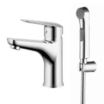 Смеситель для раковины с гигиеническим душем IDDIS Torr