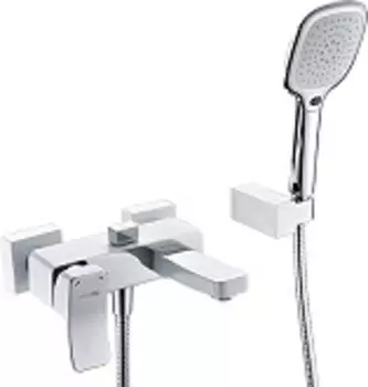 Смеситель для ванны WasserKRAFT Aller 1061WHITE
