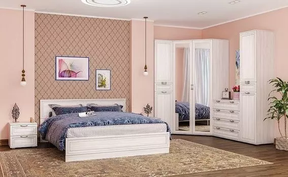 Спальня Бьянка-01 Ясень Анкор светлый