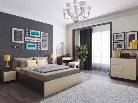 Спальня Бася-03 Дуб белфорд