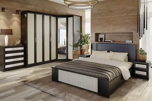 Спальня Юлианна-3 Дуб Феррара/ Ciliegio nostrano