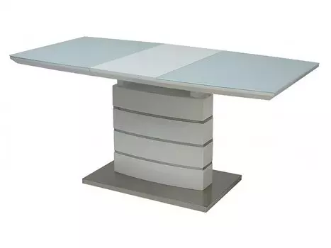 Стол ALFA 120 GLASS Белый
