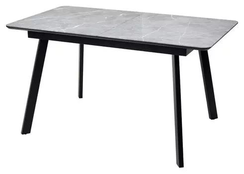 Стол АРУБА 140 СКОРПИО, стекло/ЧЕРНЫЙ