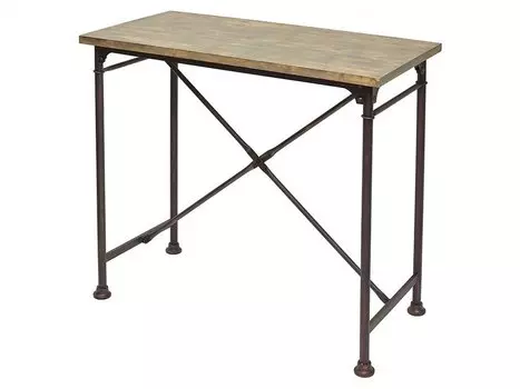 Стол барный SHT01 Дуб серо-коричневый винтажный