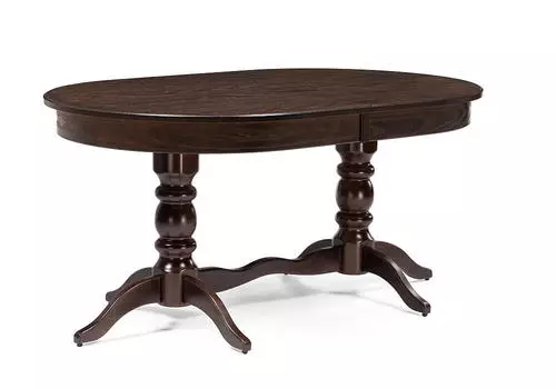 Стол Дейвер 160(220)х100 орех темный