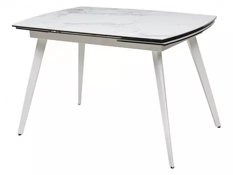 Стол ELIOT 120 Chinese Marble Ceramic+White