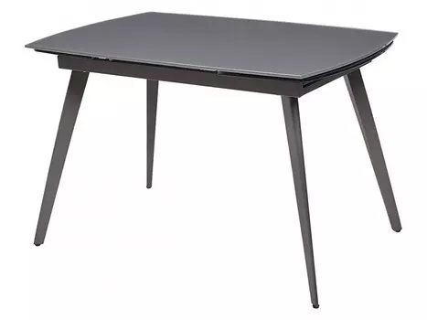 Стол ELIOT 120 Frosted Grey1 glass+Grey1