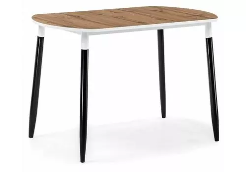 Стол Гуанг дуб вотан / черный