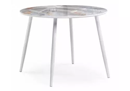 Стол Кловис кианит/белый