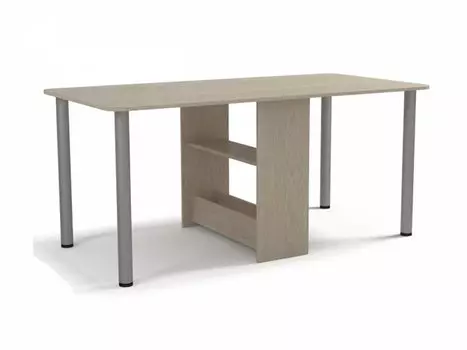 Стол-книжка Дублин 4061 Дуб паллада (Опоры продаются отдельно)