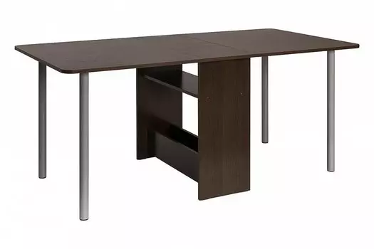 Стол-книжка Дублин 4061 Венге (Опоры продаются отдельно)