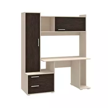 Стол компьютерный Брайтон 2000 Дуб паллада/ Венге