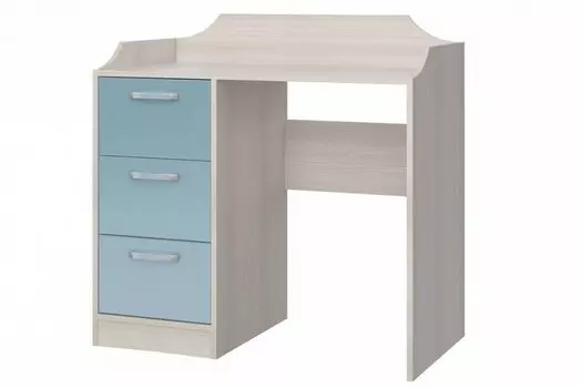 Стол компьютерный Флауэ СТЛ.093.21 Бирюза/Сосна Авола