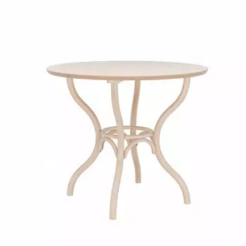 Стол Leset Тор круглый 890*890*750 дуб беленый